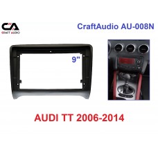 Рамка перехідна CraftAudio AU-008N-2 AUDI TT 2006-2014 9"