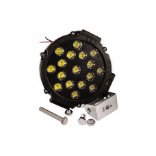 Светодиодная фара AllLight 51W BLACK 17chip OSRAM 3535 spot 9-30V