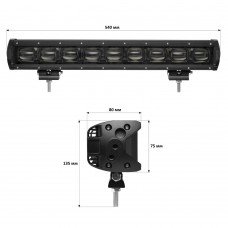 Светодиодная фара-люстра StarLight 90watt 10-30V IP68 (lsb-lens-90W)