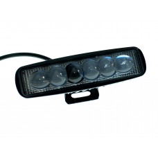 Светодиодная фара AllLight JR-6D-G06-18W 6chip EPISTAR spot линза 9-30V