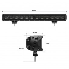 Светодиодная фара-люстра StarLight 120watt 10-30V IP68 (lsb-lens-120)