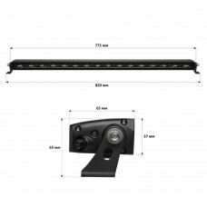 Светодиодная фара-люстра StarLight 160watt 10-30V IP68 (SL47-160W)