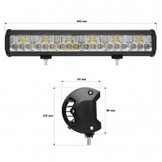 Светодиодная фара StarLight JR-K-108W 9-32V combo