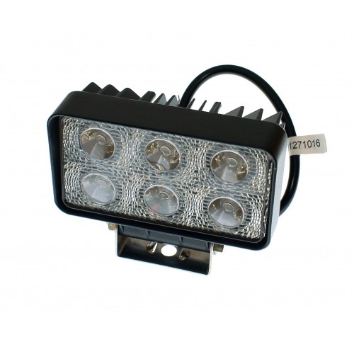 Светодиодная фара AllLight 09type18W 6chip OSRAM 3535 spot (тонкий радиатор)