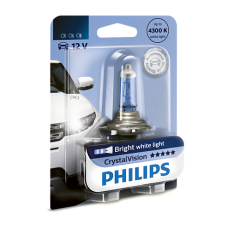 Галогеновая лампа PHILIPS 12336CVB1 H3 55W 12V PK22s CristalVision