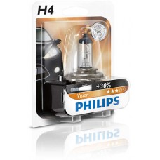 Галогеновая лампа PHILIPS 12342PRB1 H4 60/55W 12V P43t Premium