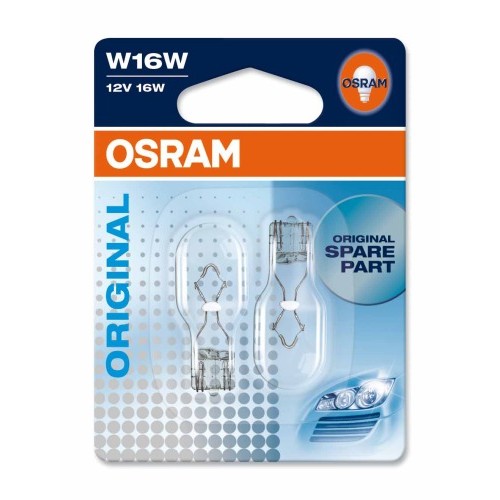 Указательные лампа накаливания OSRAM 921-02B W16W 12V W2,1X9,5 2X10 Blister