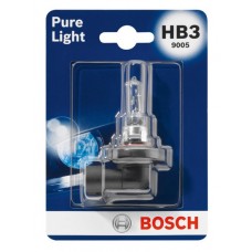 Галогеновая лампа BOSCH Pure Ligh HB3 60W 12V P20d (1987301062) 1шт./ блистер