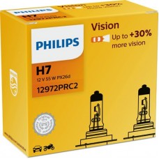 Комплект галогеновых ламп PHILIPS 12972PRC2 H7 55W 12V PX26d Premium 2pcs.