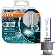 Комплект ксеноновых ламп Osram D2S 35W P32d-2 Cool Blue Intense Next Gen +150% (66240CBN-HCB)