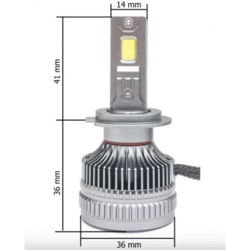 Світлодіодні лампи Prime-X MAX Pro H7 5000К (2 шт.)