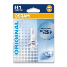 Галогеновая лампа OSRAM H1 64150-01B 55W 12V P14.5S 10X1 Blister