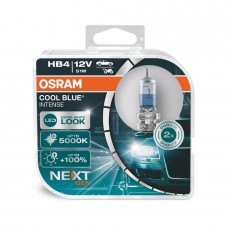 Комплект галогеновых ламп Osram HB4 12V 51W P22d Cool Blue Intense Next Gen +100% 2шт/комп (9006CBN-HCB)