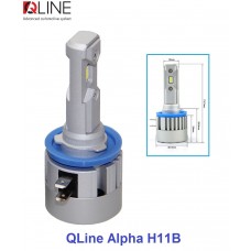 Лампи світлодіодні Qline Alpha H11B 6000K (2шт)