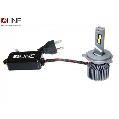 Лампи світлодіодні QLine Ultra +200% 55W H4 6000K (2шт.) 24V