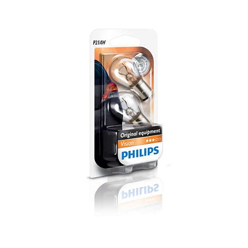 Указательные лампа накаливания PHILIPS 12594B2 P21/4W 12V 21/4W BAZ15d