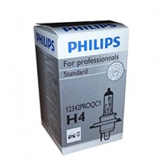 Галогеновая лампа PHILIPS 12342PROQC1 H4 60/55W 12V P43t Standart