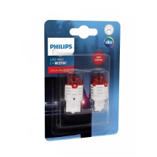 Комплект світлодіодних ламп Philips 11065U30RB2 W21W LED 12V Ultinon Pro3000 RED