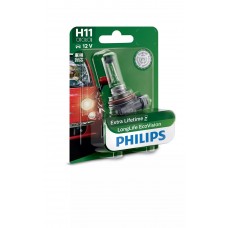 Галогеновая лампа PHILIPS 12362LLECOB1 H11 55W 12V PGJ19-2 LLECO