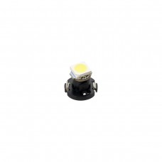 Світлодіодна лампа TBS T4.2-1SMD-WHITE B8.0-12 панель приладів, кнопка 10*6мм 12V