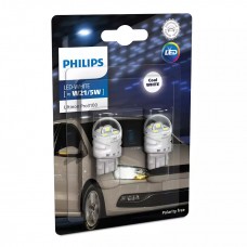 Комплект світлодіодних ламп Philips 11066CU31B2 W21/5W LED Ultinon Pro3100 12V W3x16q WHITE