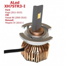 Світлодіодні лампи ALed X H7 6000K 50W XH7STR3-I Ford Kuga 11-15/VW Passat B6/Renault Megane IV (2шт)