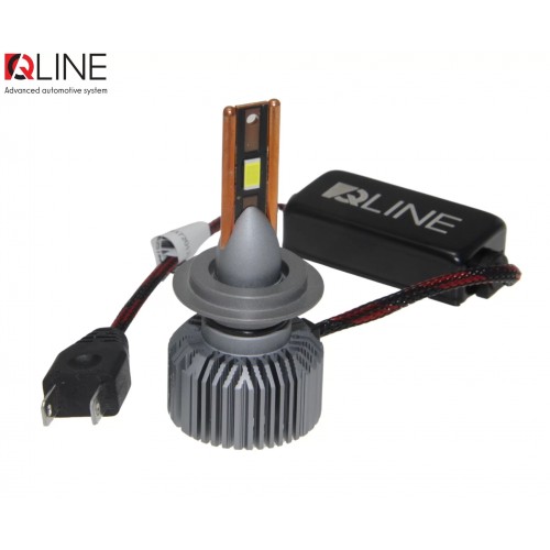 Лампи світлодіодні QLine Ultra +200% 55W H7 6000K (2шт.) 24V