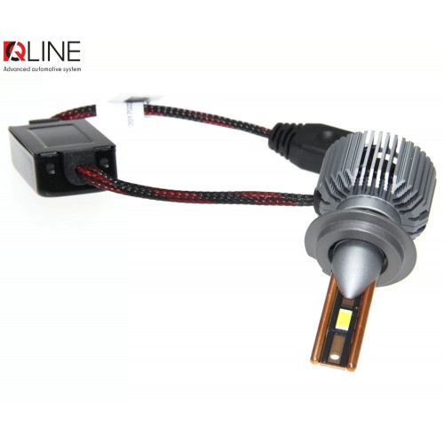 Лампи світлодіодні QLine Ultra +200% 55W H7 6000K (2шт.) 12V