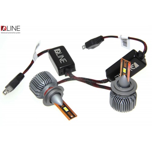 Лампи світлодіодні QLine Ultra +200% 55W H7 6000K (2шт.) 24V