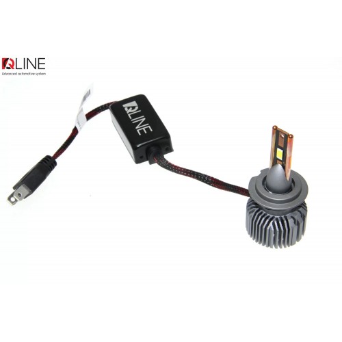 Лампи світлодіодні QLine Ultra +200% 55W H7 6000K (2шт.) 24V