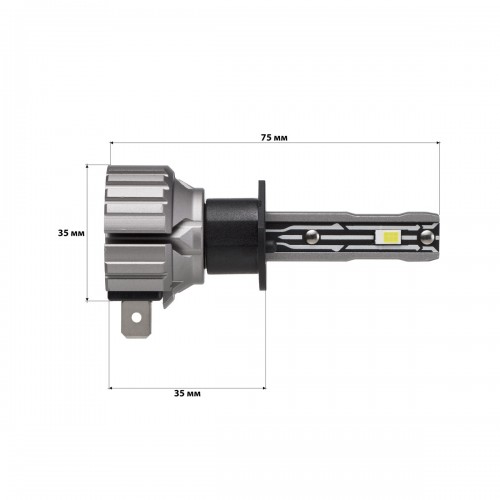 Комплект світлодіодних ламп StarLight E2 H1 9-18V 36W P14,5s chip 3570 6500K