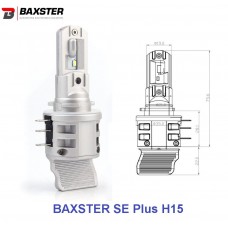 Світлодіодні лампи Baxster SE Plus H15 6000K (2шт)