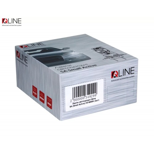 Світлодіодні лампи Qline SA (Small Active) H3 6000K (2шт)