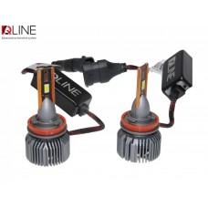 Лампи світлодіодні QLine Ultra +200% 55W H11 6000K (2шт.) 12V