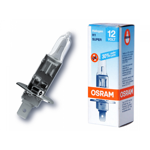 Галогеновая лампа OSRAM H1 64150SUP 55W 12V P14.5S 10X10X1