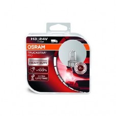 Комплект галогеновых ламп Osram 64156TSP H3 70W 24V P22S 10X2 HardDuopet