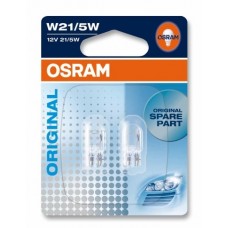 Указательные лампа накаливания OSRAM 7515-02B W21/5W 12V W3x16q 10X2 Blister