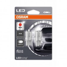 Комплект світлодіодних ламп OSRAM 7705R W21W 12V W3X16d RED 2pcs. blister