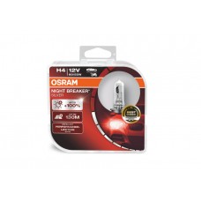 Комплект галогеновых ламп Osram 64193NBS Night Breaker Silver +100 H4 60/55W 12V P43t HardDuopet