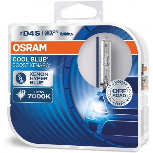 Комплект ксеноновых ламп OSRAM 66440CBB-DUO COOL BLUE BOOST D4S 85V 35W P32d-5 XENARC