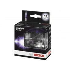 Комплект галогеновых ламп BOSCH Gigalight Plus 120 H4 60/55W 12V P43t (1987301106) 2шт./бокс