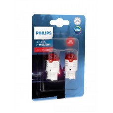 Комплект світлодіодних ламп Philips 11066U30RB2 W21/5W LED 12V Ultinon Pro3000 RED