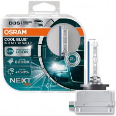 Комплект ксеноновых ламп Osram D3S 35W PK32D-5 Cool Blue Intense Next Gen +150% (66340CBN-HCB)