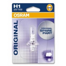 Галогеновая лампа OSRAM H1 64155-01B 70W 24V P14.5S 10X1 Blister