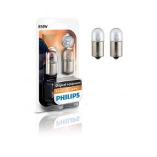 Указательные лампа накаливания PHILIPS 12814B2 R10W 12V 10W BA15s 2pcs. blister