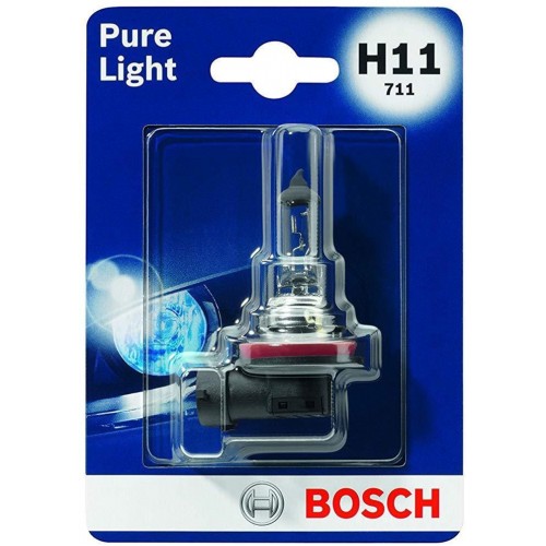 Галогеновая лампа BOSCH Pure Light H11 55W 12V PGJ19-2 (1987301339) 1шт./блистер