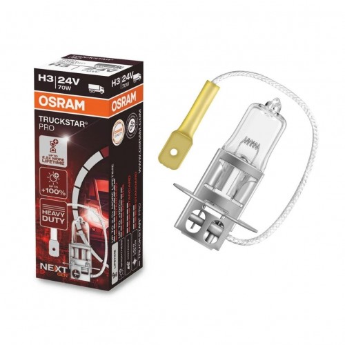 Галогенова лампа OSRAM H3 64156TSP TruckStar Pro Next Gen +100% 70W 24V Pk22S (1 шт)