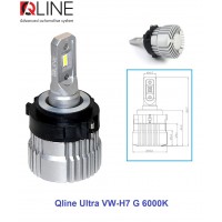 Лампи світлодіодні Qline Ultra VW-H7 G 6000K (2шт)