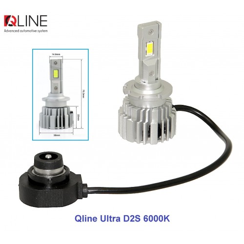 Лампи світлодіодні Qline Ultra D2S 6000K (2шт)