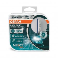 Комплект ксеноновых ламп Osram D4S 35W P32D-5 Cool Blue Intense Next Gen +150% 1 лампа (66440CBN-HCB)